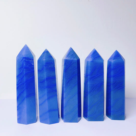 Blue Aventurine tower /point