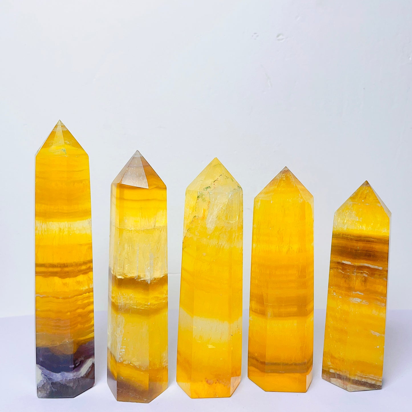 Yellow Fluorite Tower/Point