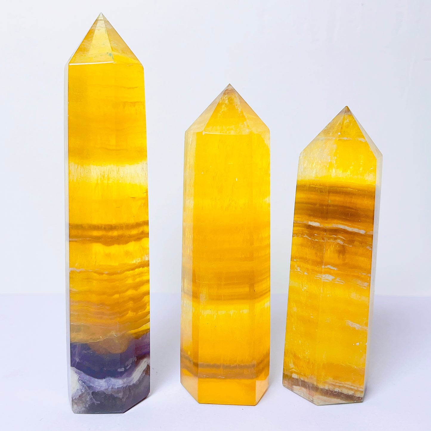 Yellow Fluorite Tower/Point