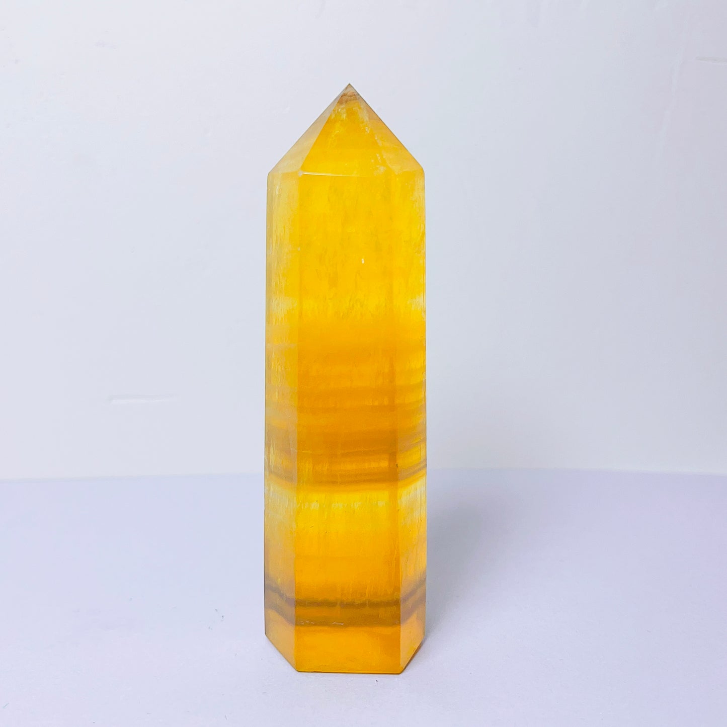 Yellow Fluorite Tower/Point