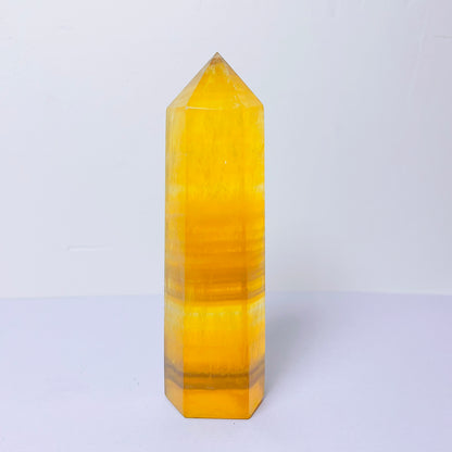 Yellow Fluorite Tower/Point