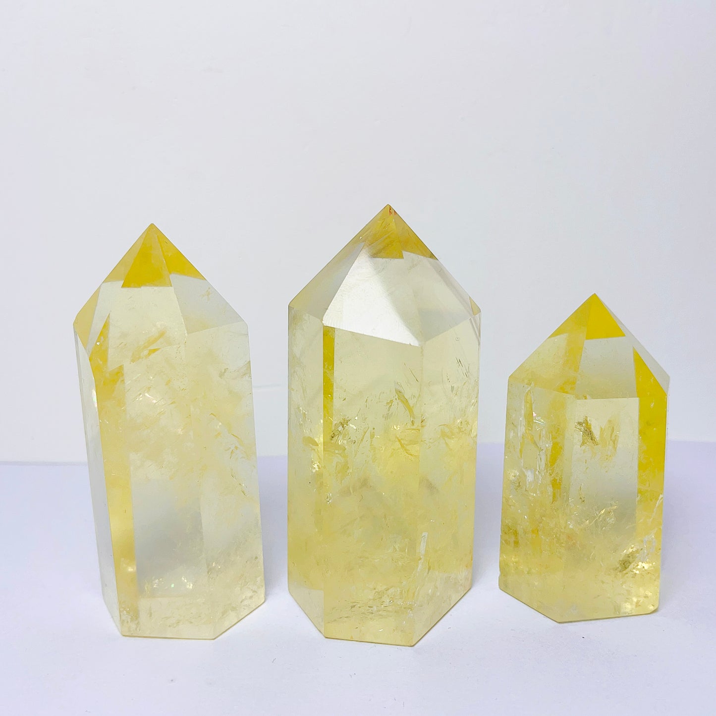 Citrine  tower /points