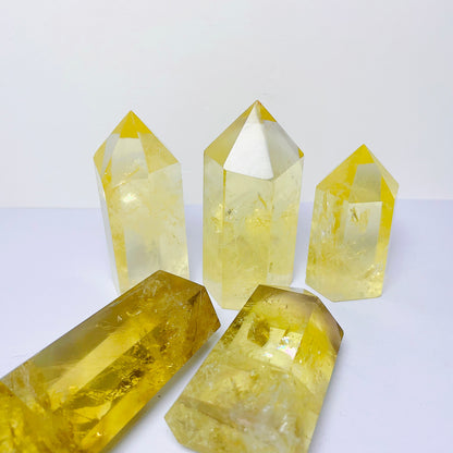 Citrine  tower /points
