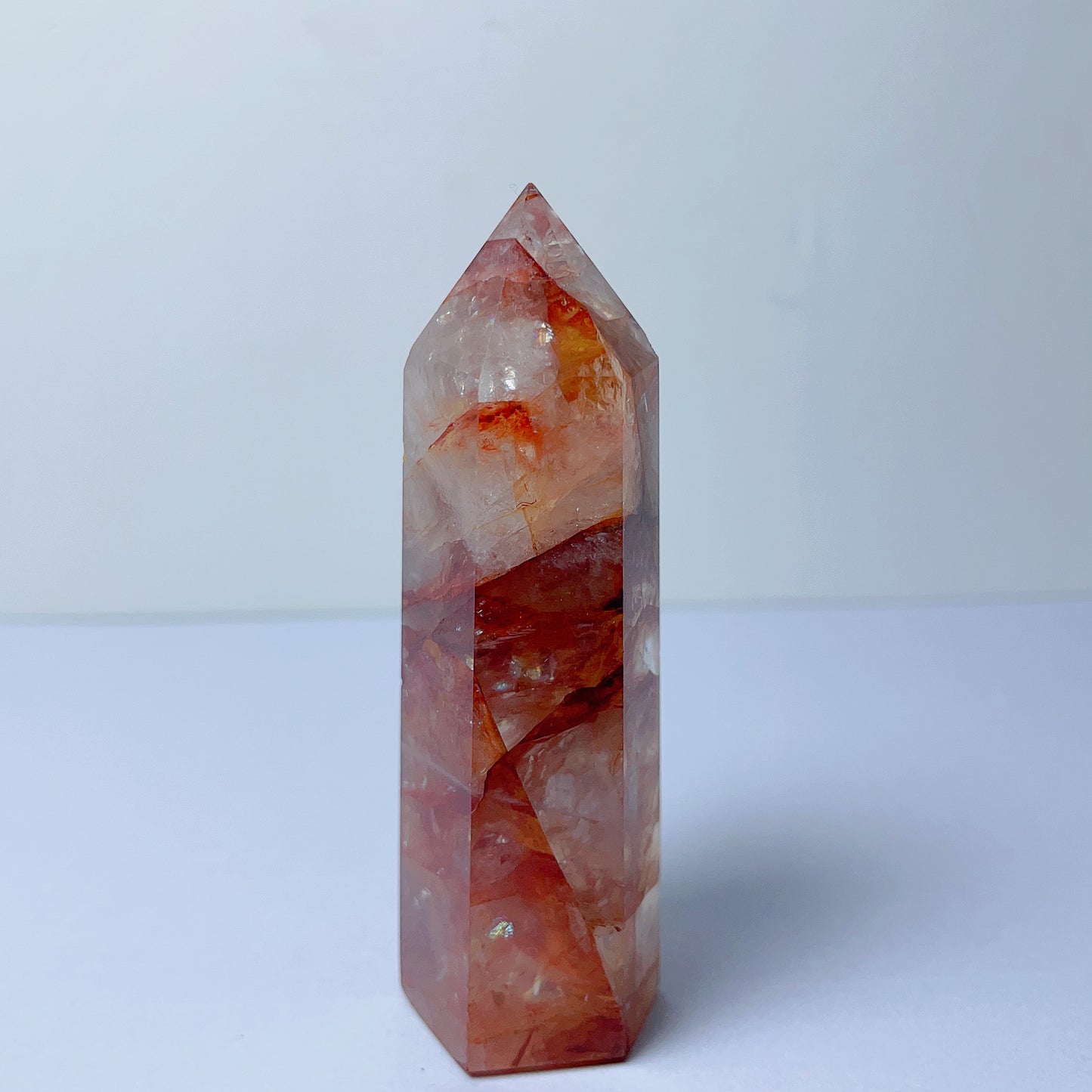 Fire quartz tower/point