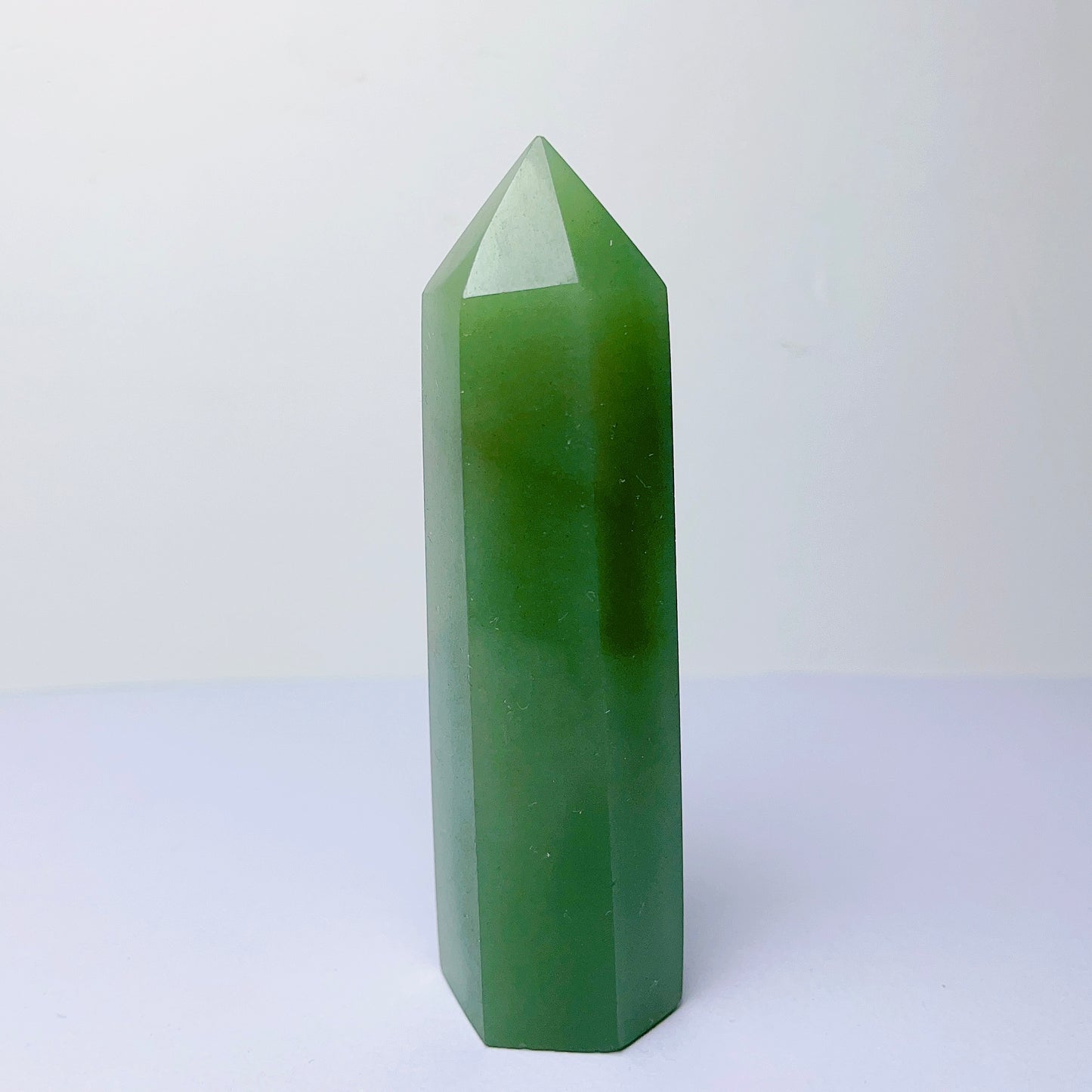 Green aventurine tower/point