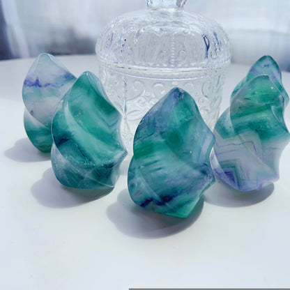 Fluorite flame