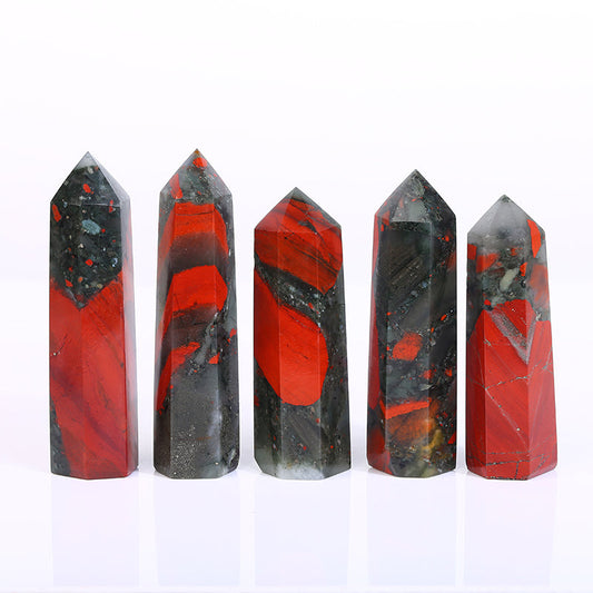 Africa blood stone tower /points